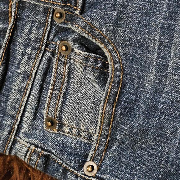 Revolt Distressed Skinny Jeans Size 5 - Picture 6 of 9